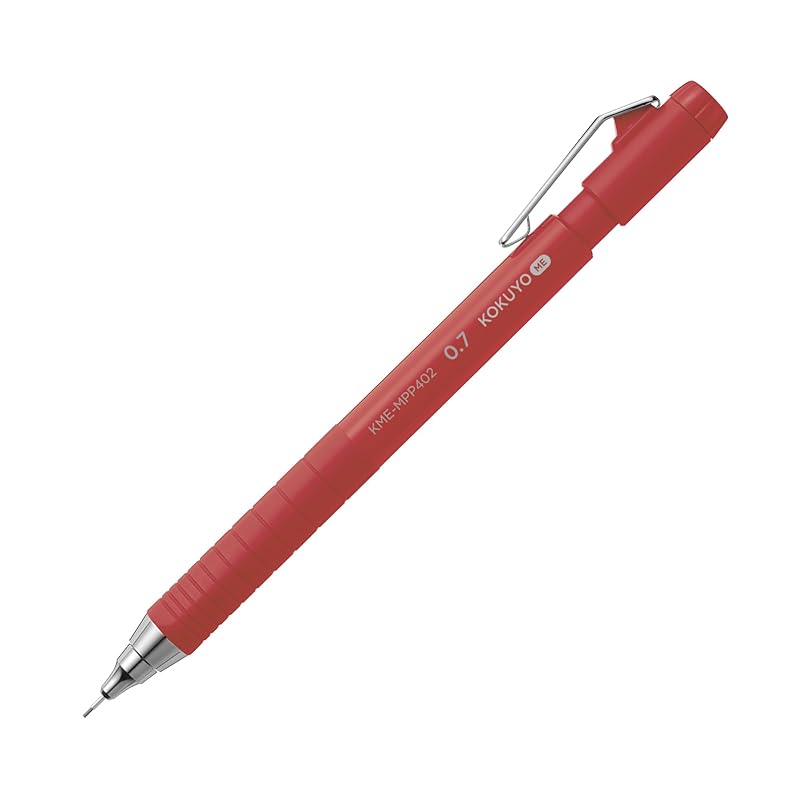 

Kokuyo mechanical pencil KOKUYO ME 0.7mm TypeM tartan red KME-MPP402DR-1P