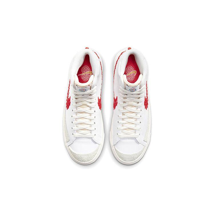 Nike Blazer Mid '77 GS White Sail Summit White Bright Crimson DJ2008-161
