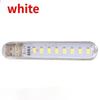 2PC 8 LED Mini Portable USB Lamp DC 5V Camping USB Lighting for PC Laptop Mobile Power Bank Gadget
