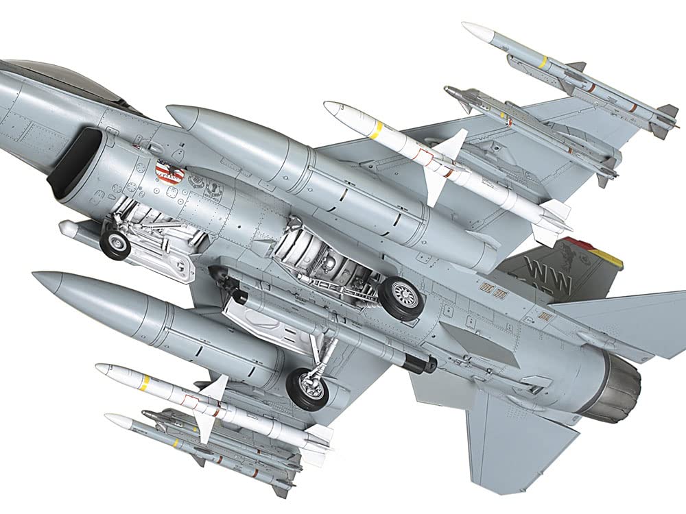 Tamiya Masterpiece Aircraft Series 98 Air Force Lockheed Martin Block 50 Fighting Falcon Plastic Model Kit 61098 1/48 No. U.S. F-16CJ