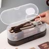 Multi-functional Plastic Storage Box Transparent Stackable Pen Box Large-capacity Pencil Case Students