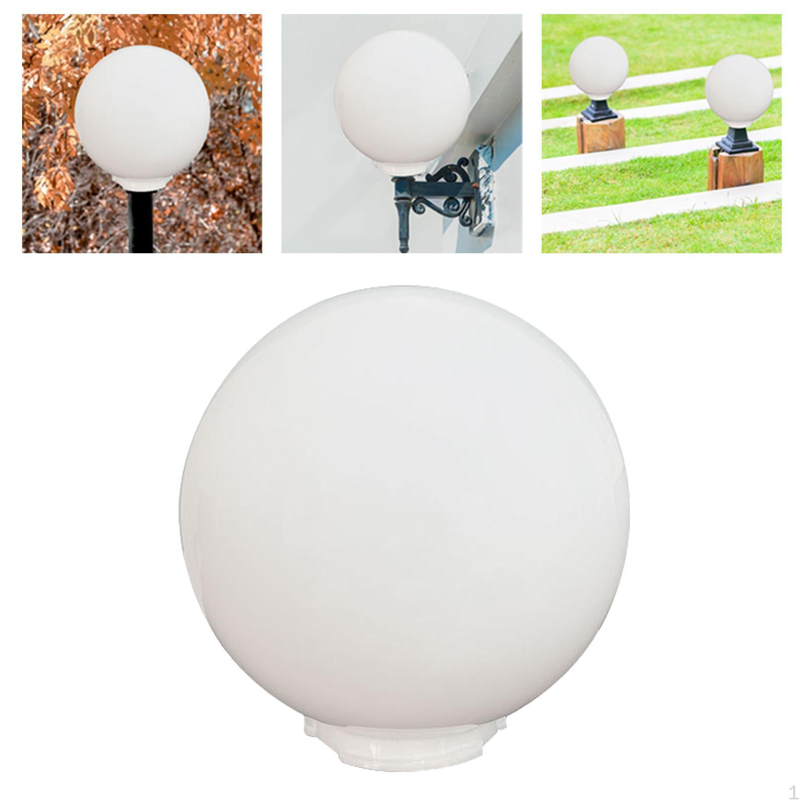 

Акриловый шар-глобус для фонарного столба, декоративный плафон для уличного светильника, сфера, заменяет для 200mm