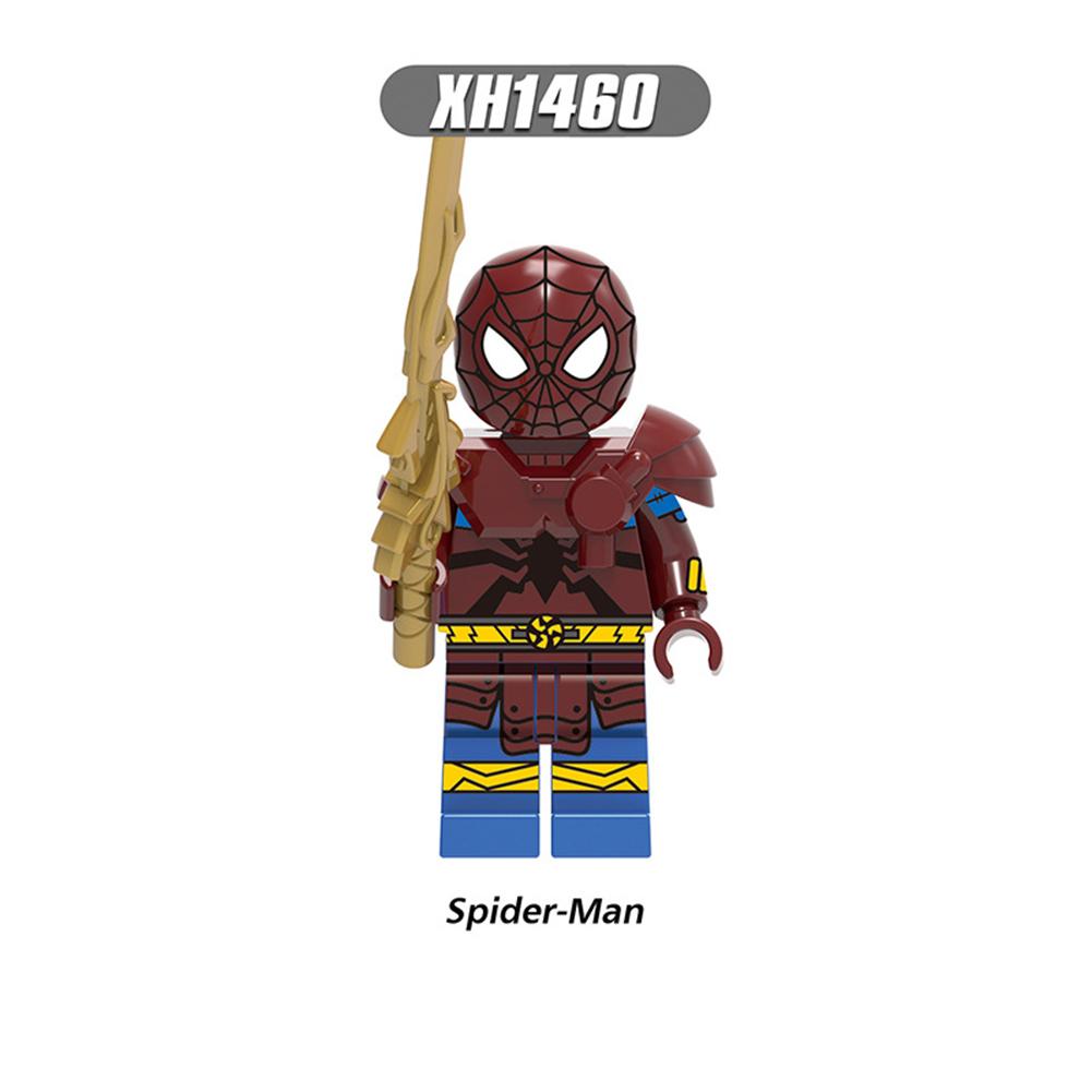 X0281 Spider Man Building Blocks Assembling Modular Minifigure Toy Educational Toys For Kids Boys