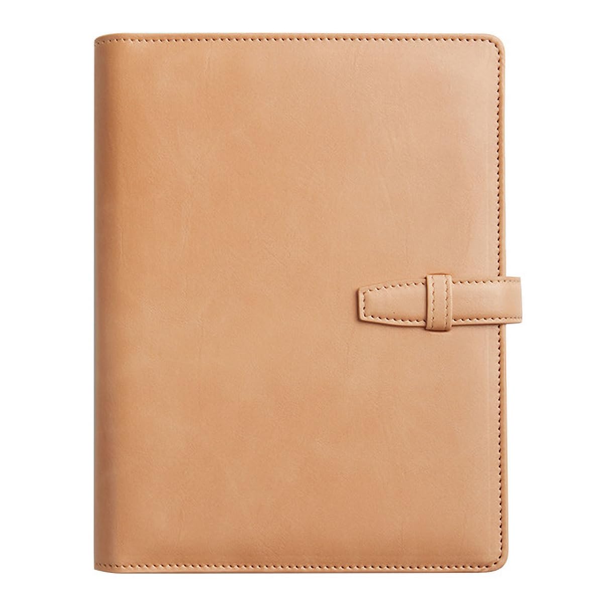 

V.for.M Stylish 6-Ring Planner with Rings, Memo Pad, Schedule Book, and Business Planner Cover (A5 Size, Beige)