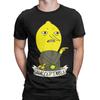 Lemongrab  Men's T Shirt  Novelty Tees Short Sleeve Round Collar T-Shirt Cotton Plus Size Tops