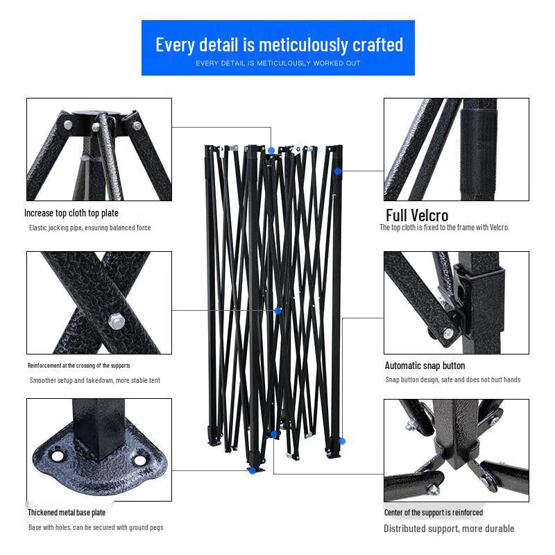 CTDX Ret retractable Outdoor Canopy Shelter