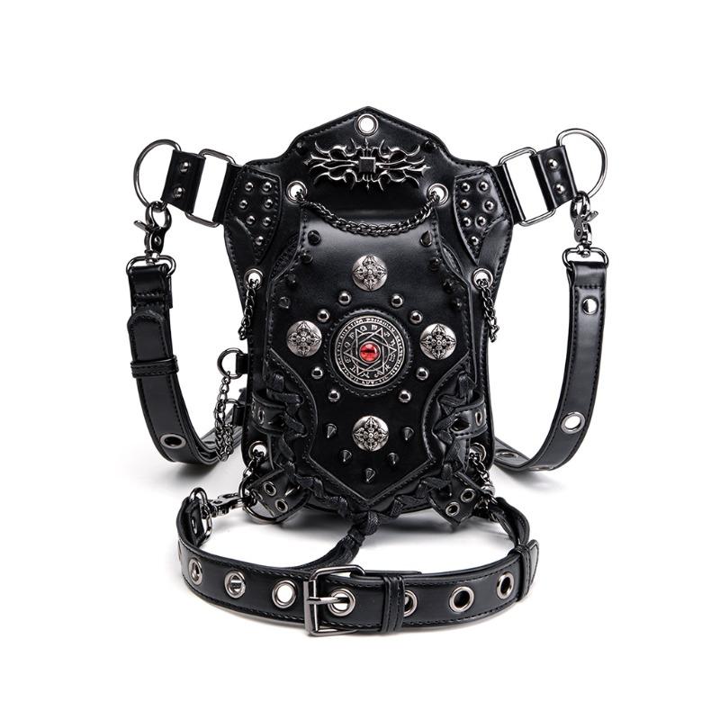 Retro Motorradtasche Damen Umhängetasche Damen Hüfttasche Outdoor Radfahren Handytaschen Geldbörse und Handtasche Designertaschen Bolsos Mujer