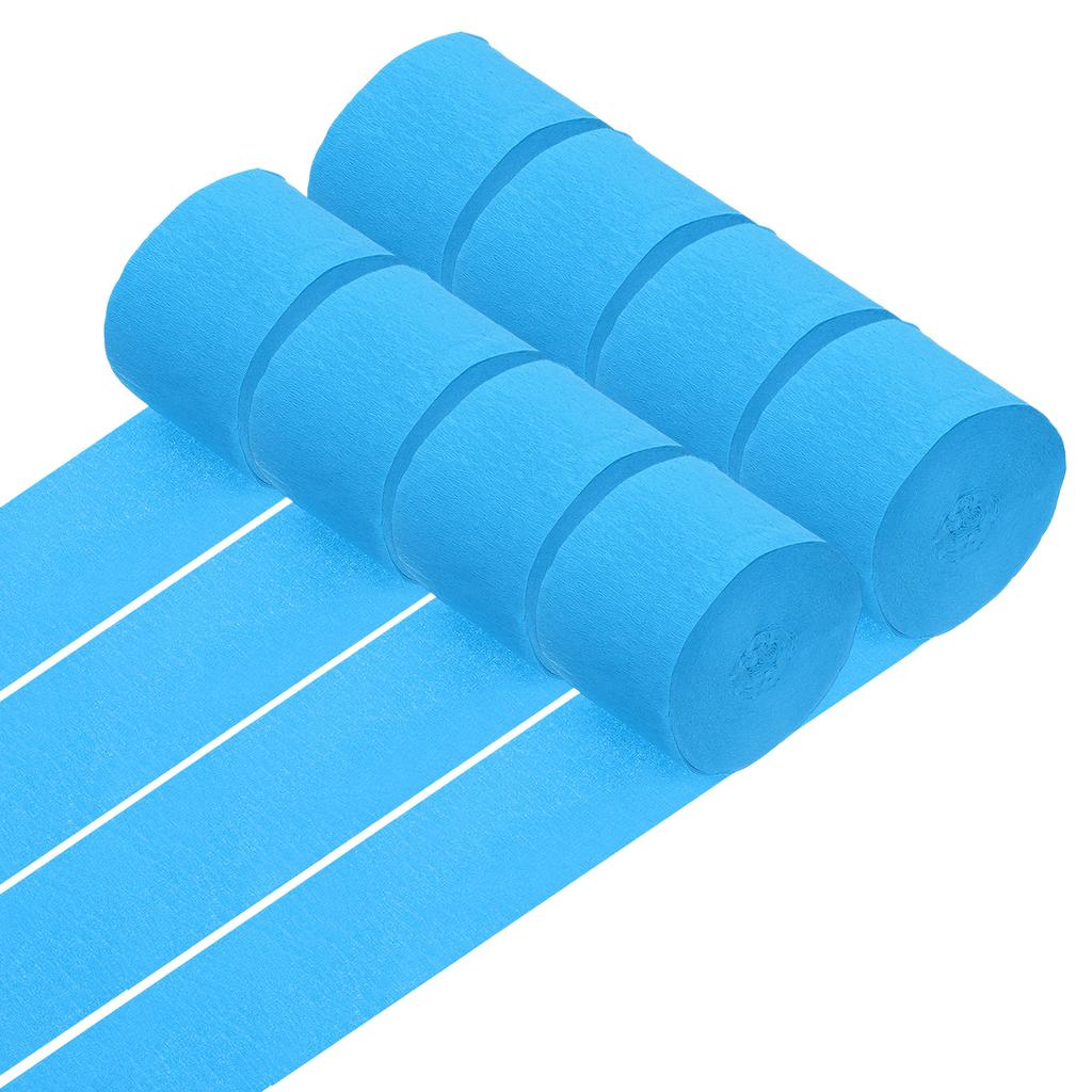 8 Rolls Crepe Paper Streamers 656ft Rainbow Streamers for Party Decorations Wedding Ceremony Birthday Indoor Decorations