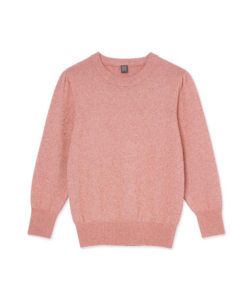 IOLO Women'S Puff Sleeve Round_Pink