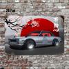 D Flat pc Vintage Exotic Nutrition Tropical Fruit Sign  Aluminum Metal Tin Sign Suitable for Kitchen Bar or TropicalThe