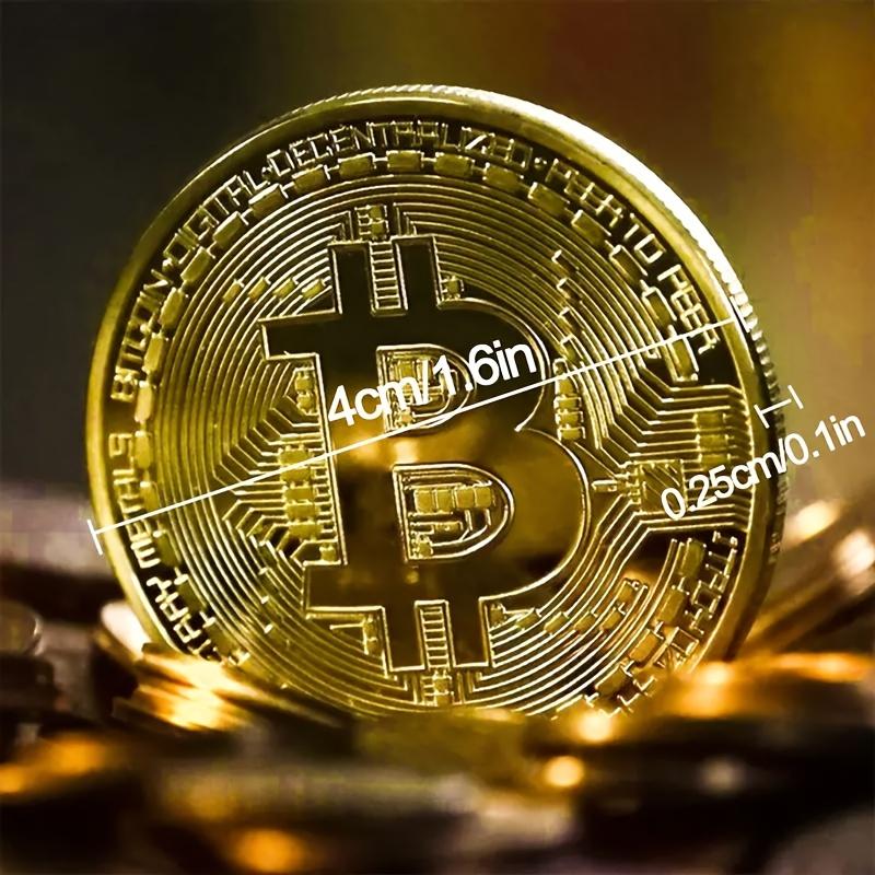 10/20pcs Exquisite Bitcoin Collectible, Virtual Currency Perfect for BTC Holders and Craft Enthusiasts in a Gift Box Set