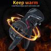 Winter riding anti-drop men's and women's waterproof and windproof velvet locomotive protective equipment