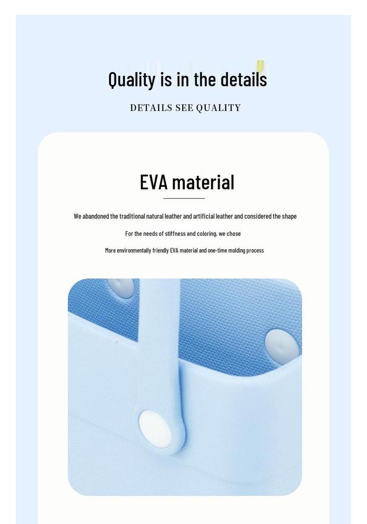 Damen EVA Wasserdichte DIY Strandtasche