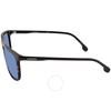 Carrera Blue Rectangular Men S SunglaSSeS 218 S 0d51 Ku 58 Carrera 218 S 0d51 Ku 58