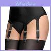 Hoge Taille Kant Antislip Jarretel Ondergoed Met 6 Verstelbare Gespen