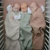 Neugeborenen-Strampler im koreanischen Stil: Warmes Herbst-/Winter-Outfit für Jungen & Mädchen