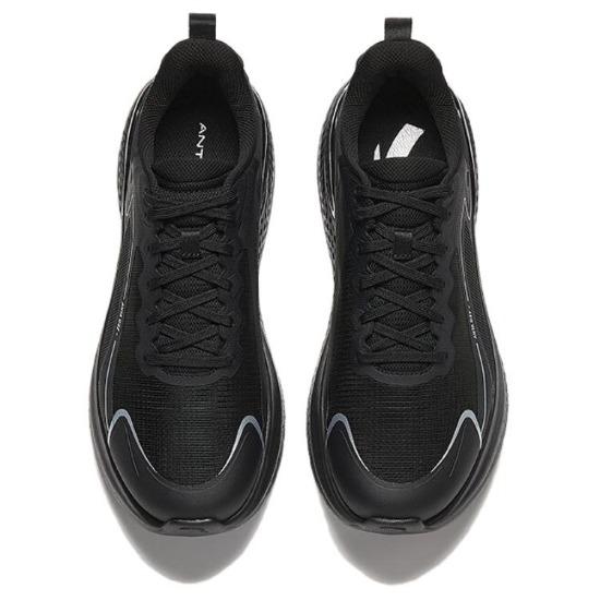 Anta Cloud Cushion Soft Bottom Comfortable Shock Absorption Rebound Low Top Casual Running Shoes Men Sneaker Black 912535537-3