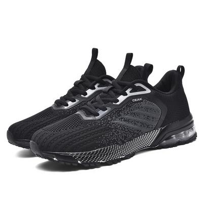 Men's Casual Shoes Lightweight Running Breathable Sneakers Bottom Top Air Cushion Single Shoes