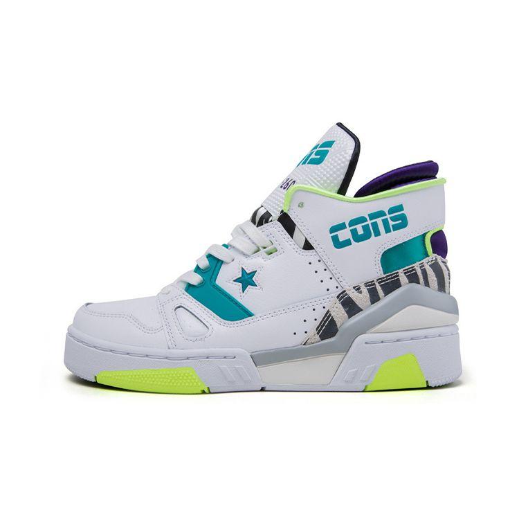 

Converse Детские кроссовки Just Don x ERX-260 Mid GS Animal — White Teal Rapid-Teal Court-Purple 263809C