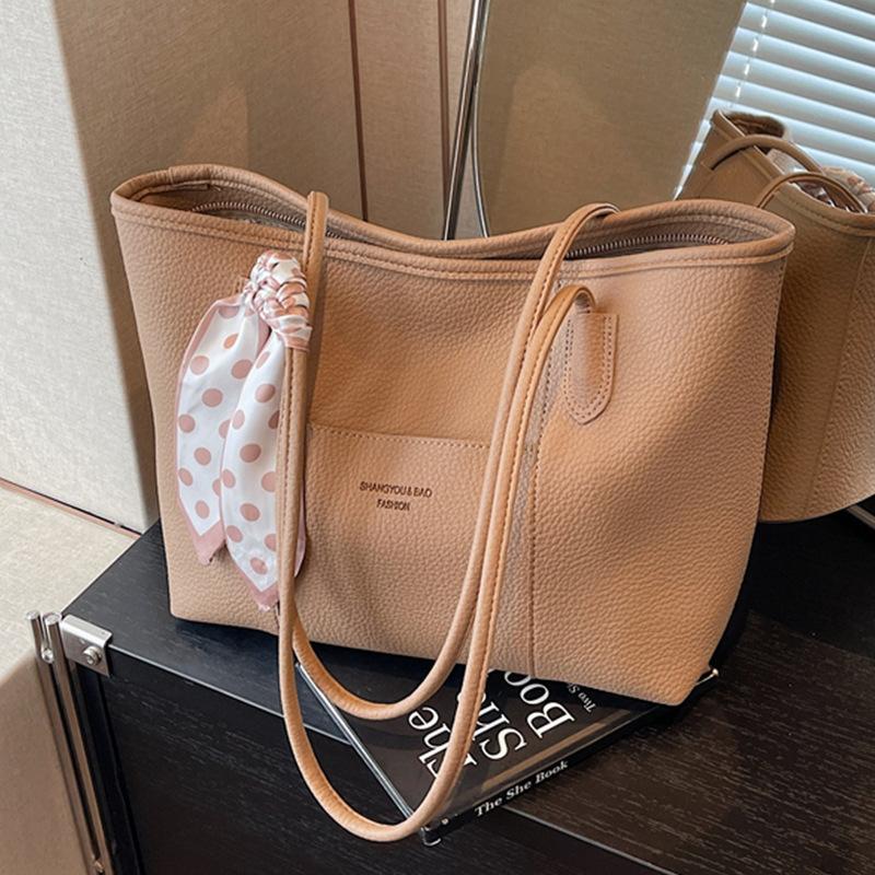 Fashionable and Simple Large-capacity Tote Bag, Single-shoulder Bag, Suitable for Work and Commuting Women's Bag