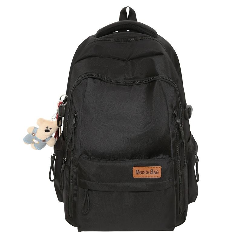 Schoolbag New High School Student Burden Reduction Backpack Large Capacity Student Schoolbag Female Leisure Travel Mountaineering Backpack Male
