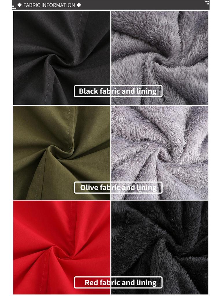 European Size Mid-Length Hooded Cotton Parka - Winter Warm Fleece-Lined Jacket (2023 Edition)