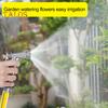 Trädgårdsslangmunstycke Justerbar spray Vattenflöde Läckagesäkert Högtryck Pistolgrepp Vattenmunstycke Spruta Trädgårdstillbehör