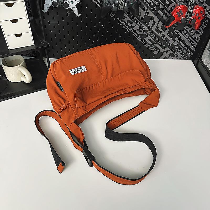 Japanese Messenger Bag Women's Sports Commuter Shoulder Bag Light Tooling Style Mail Carrier Bag Men's Trend College Student Class Bag