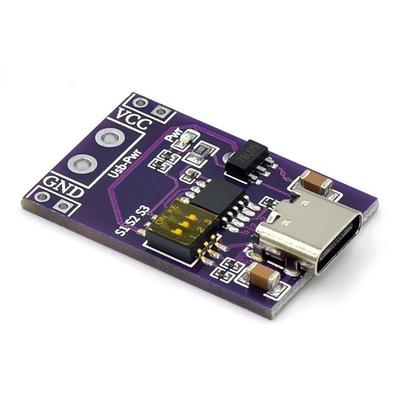 Adjustable DIP Switches Fast Charging Module 5V 9V 12V 15V 20V Fixed Output For Phones Solar Projects