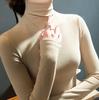 Winter Women Warm Blouse Turtleneck Pullovers Thick Bottoming Shirt for Women
