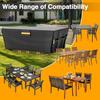 1Pc Waterproof Garden Patio Furniture Cover for Rectangular Outdoor Table Chair