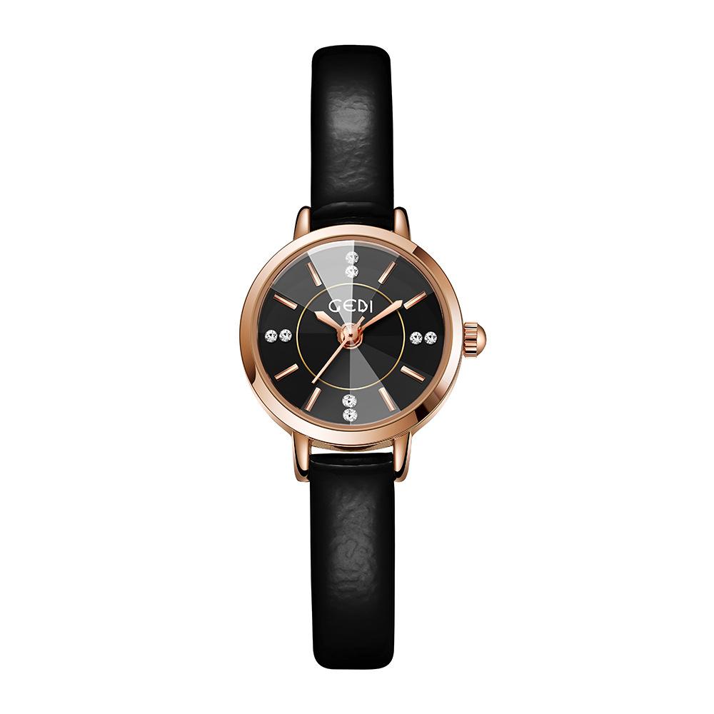 

Xiaoyuan женские часы ретро масштаб компактные студенческие часы водонепроницаемые женские кварцевые нишевые простые часы