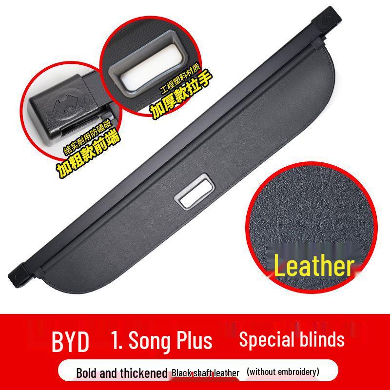 BYD Song Plus Trunk Cargo Cover: DM-i/EV Rear Storage Partition Interior Upgrade