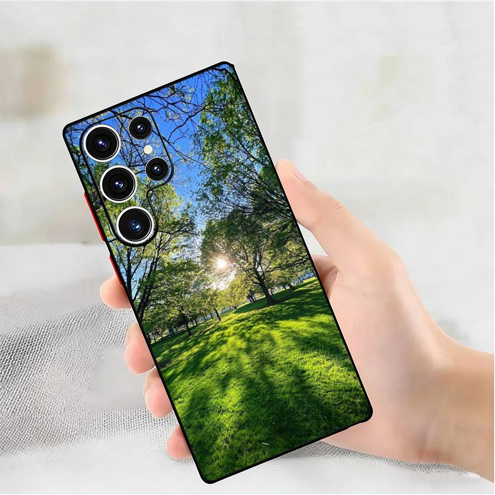 Spring Outing Phone Case For Samsung Galaxy S 24,25,23,22,21,20 Plus Ultra 5G Lite Shockproof Cover