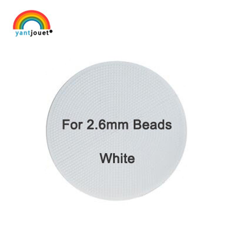 Yant Jouet 2.6mm Hama Beads Vibrant Pegboard White Black Pink Green Blue Template Board Circular Square DO-IT-YOURSELF Figure Material