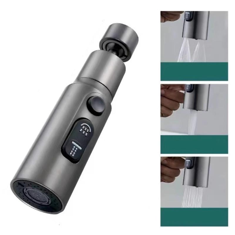 Multifunction  Kitchen Faucet Sprays Head 3 Functions 360 Rotation Rotates   spouts Extender Multifunction  Kitchen Faucet for Sink