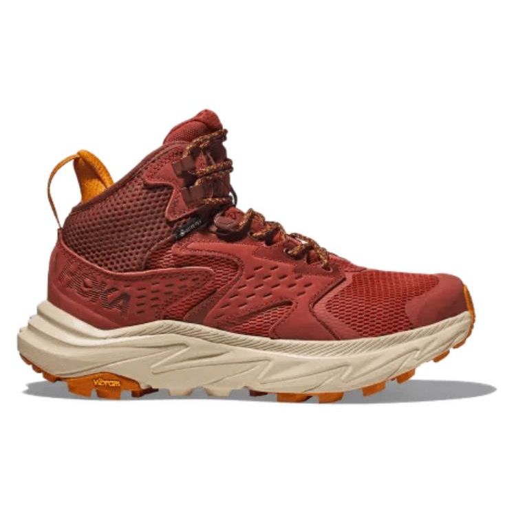 HOKA One One Anacapa 2 Mid Gore-Tex Hot Sauce Shifting Sands (Womens) Women Sneakers 1142831-HSSS