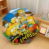 The Simpsons Windproof Auto 8 Rib Folding Umbrella Portable Outdoor Parasol