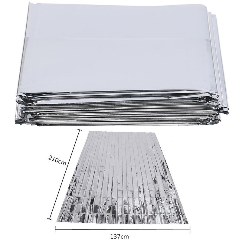 Outdoor Camping Emergency Cold-proof Waterproof Blanket Tent Survival Rescue