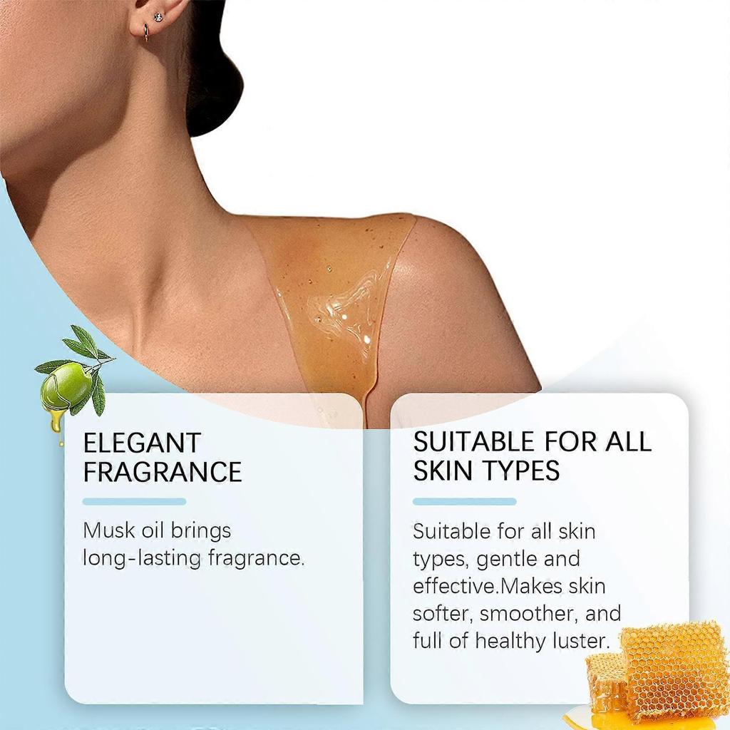 Caramel Vanilla Body Oil Moisturizing Soft Shiny Body Skin Massage Oil 100ml