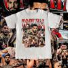2026 Summer UFC Ilia Topuria Fighting Graphic Tshirt Women Sports Cotton Short Sleeve Loose Leisure Fitness Shirt Unisex