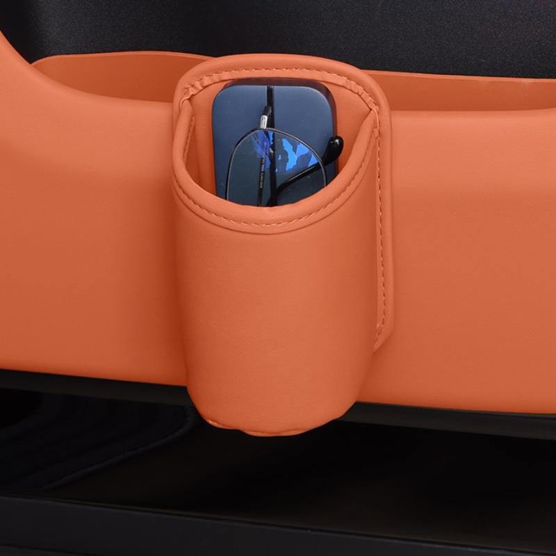 Car Door Cup Holder Leather Automotive Drink Rack Storage Bin Auto Back Seat Cup Holder Organizer For Car Interior Accessories