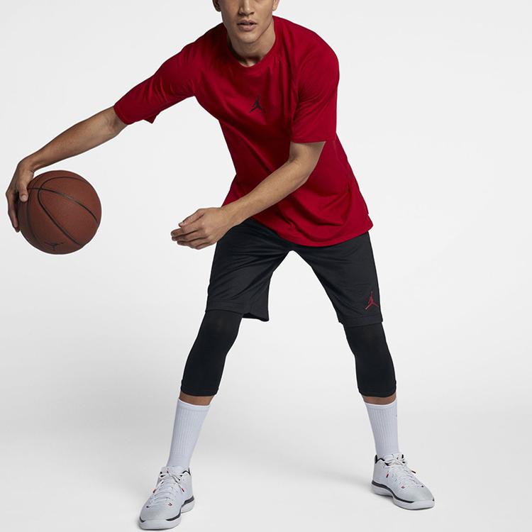 Jordan Rise Graphic Logo Performance Basketball Shorts Men Bottoms Black 888377-010