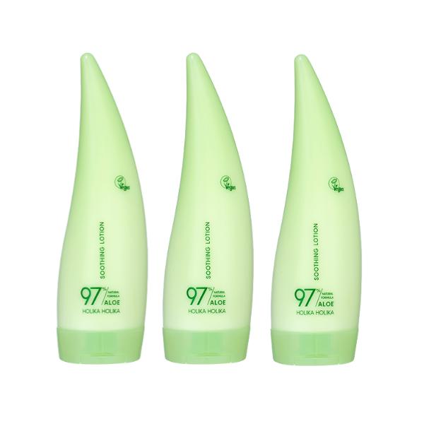 HOLIKA HOLIKA Sprchový gél s aloe vera 250 ml / Ľahký upokojujúci gél 250 ml / Upokojujúce mlieko 240 ml (10 možností)