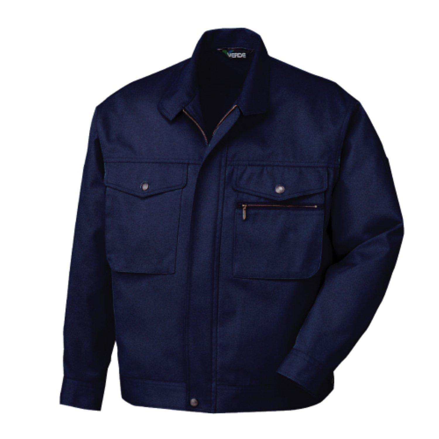 

Work Long Quick M [Midori Anzen] Clothes, Sleeve, Jumper, Unisex, Drying, G147N, Top, Navy, тёмно-синий