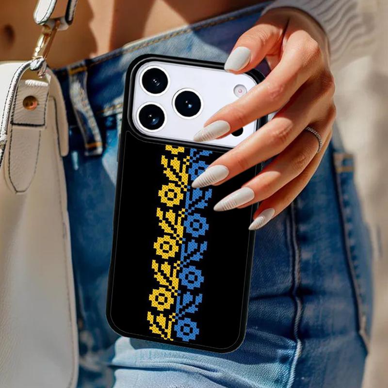 U-kraine Flag soft Phone Case For iPhone 17 Air 14 15 13 12 Max Cover For Apple 16e 11 Pro Max Plus Coque