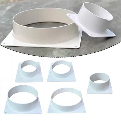 Connector Flange Ducting Tools Straight Ventilation Pipe