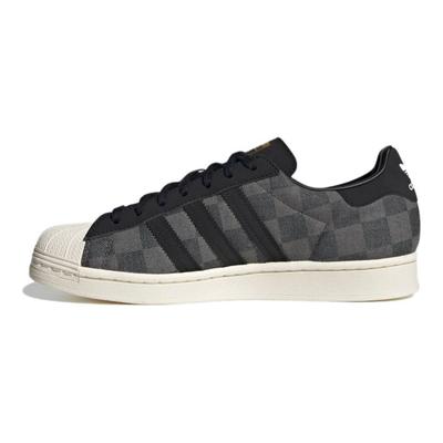 Atmos x Superstar Denim Pack - Graue Unisex-Sneaker Grey-Six Core-Black Cream-White GW3470