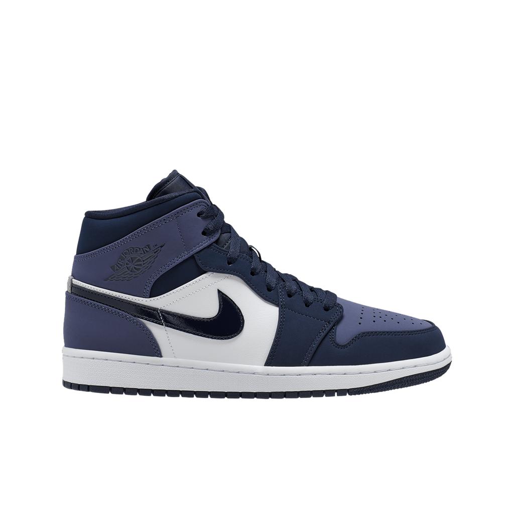 Jordan 1 Mid Obsidian Sanded Purple