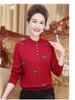 Middle-aged & Plus Size Warm Wool Sweater - Thick, Loose Fit for Moms